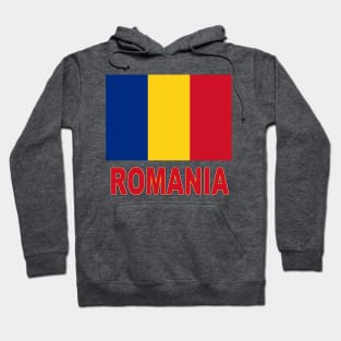 The Pride of Romania - Romanian Flag Design Hoodie